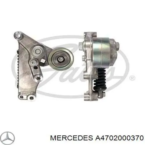 Tensor de la correa trapecial poli v Mercedes A4702000970