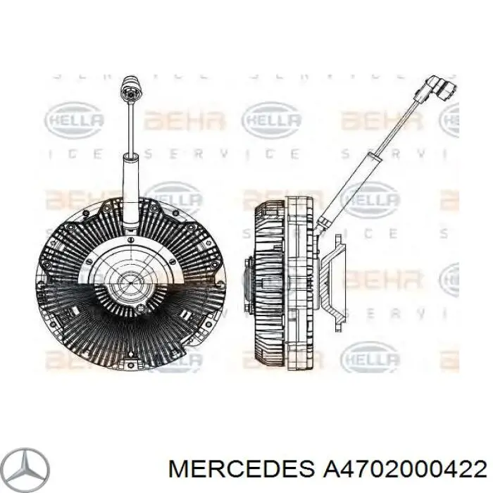Comprar A4702000422 Mercedes Embrague viscoso de ventilador