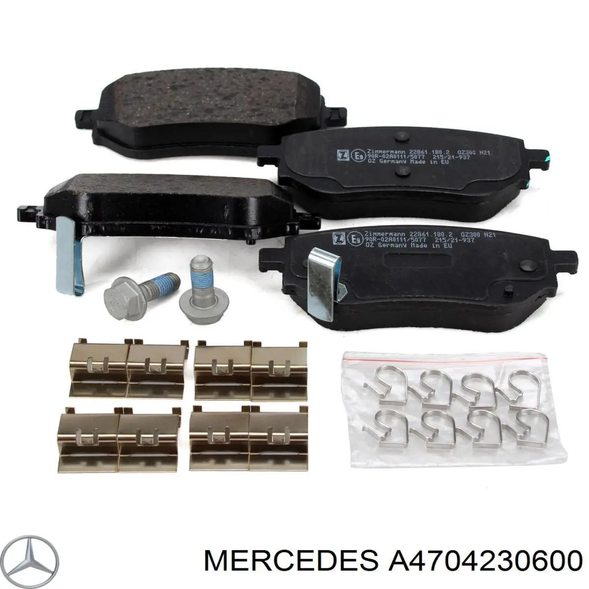 Comprar A4704230600 Mercedes Pastillas de freno traseras