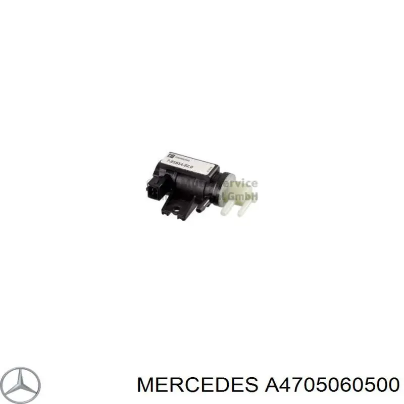 A4705060500 Mercedes transmisor de presion de carga (solenoide)