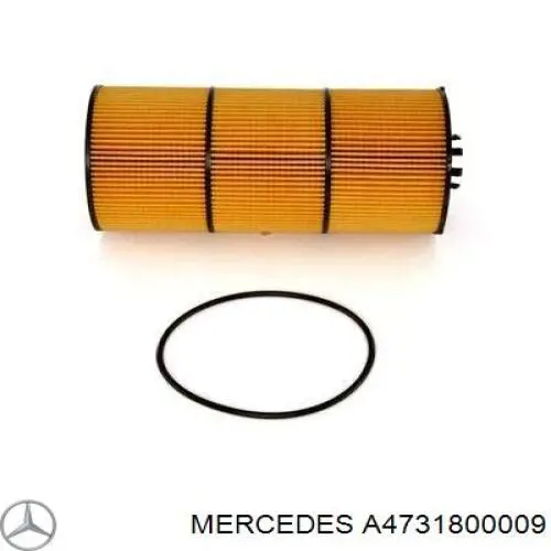 Filtro de aceite A4731800009 Mercedes