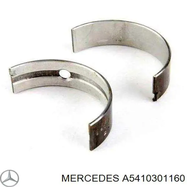 A5410301160 Mercedes juego de cojinetes de biela, cota de reparación +0,50 mm