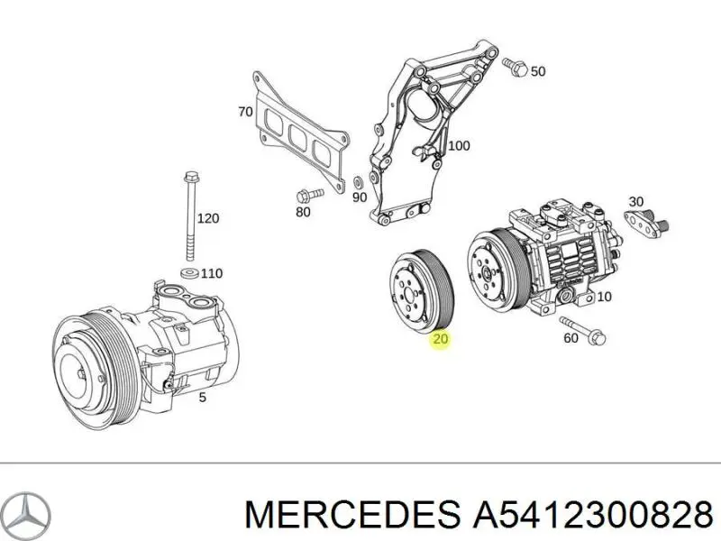 A5412300828 Mercedes