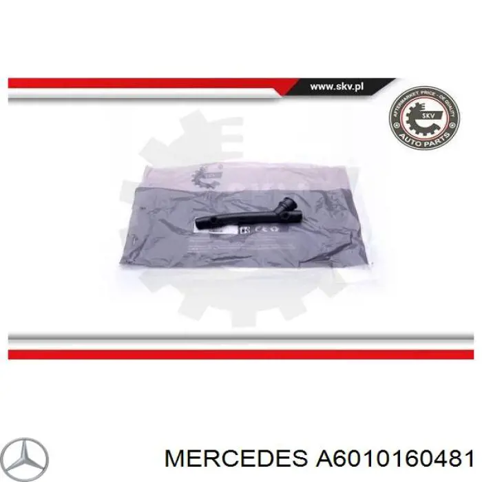 Válvula PCV Mercedes A6010160481 precio, desde 6,66 EUR