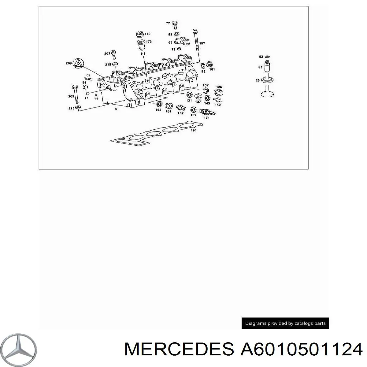 Guía de válvula de escape Mercedes A6010501124 precio, desde 28,12 EUR