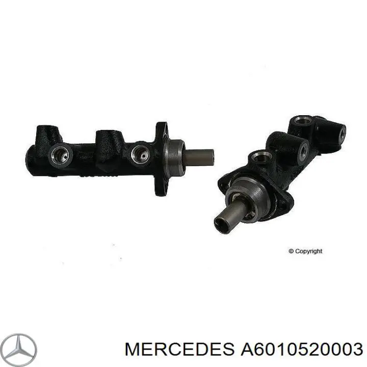 A6010520003 Mercedes rueda dentada, cigüeñal