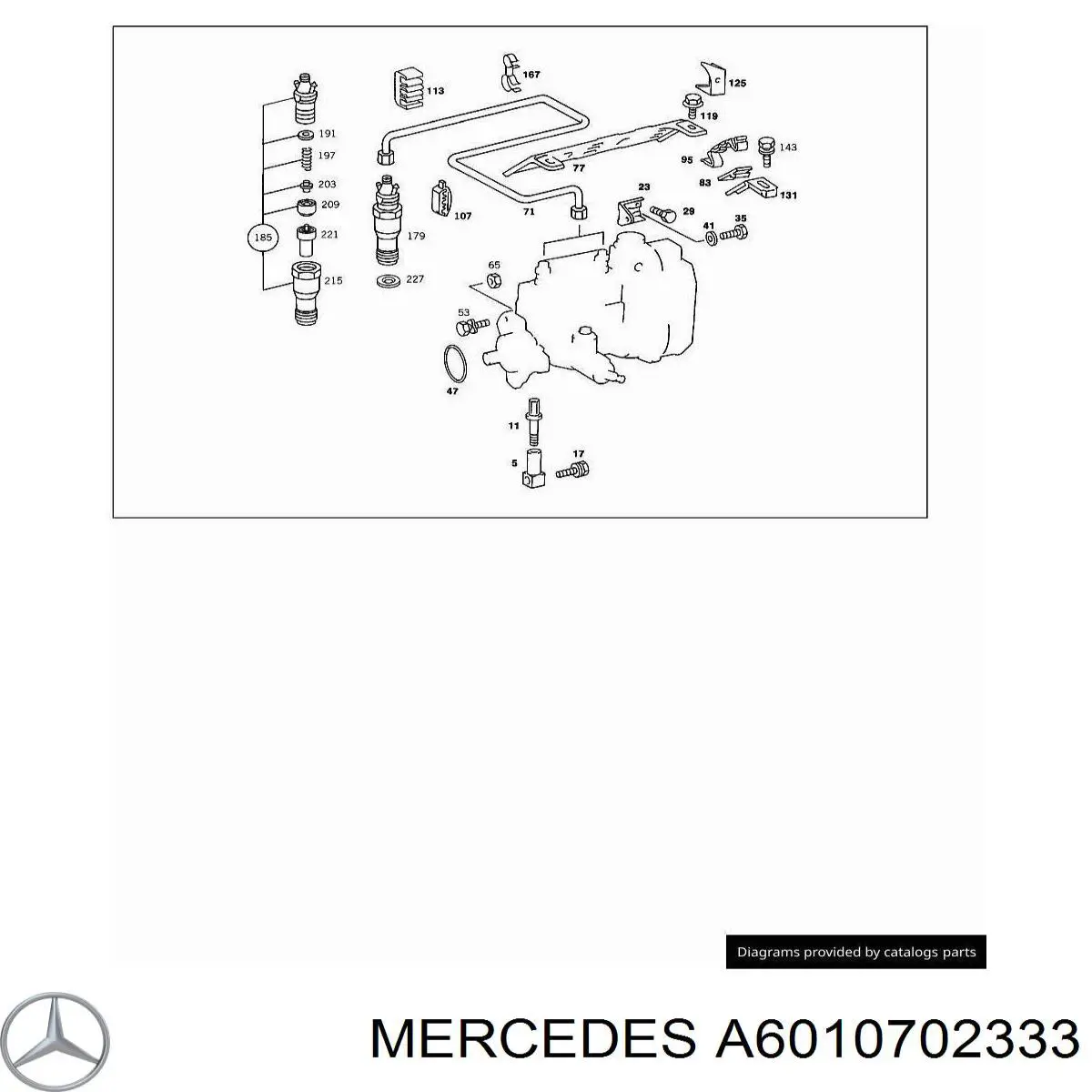 A6010702333 Mercedes