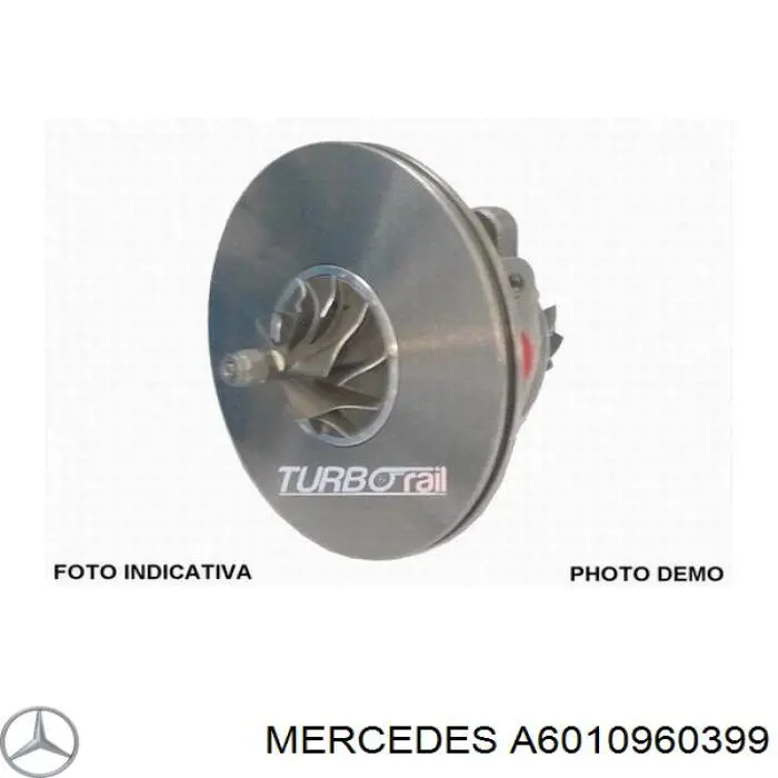 A6010960399 Mercedes turbocompresor