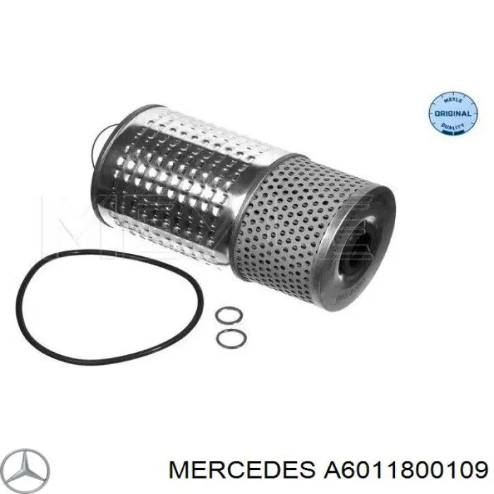 A6011800109 Mercedes filtro de aceite