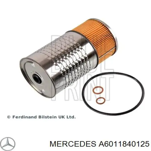 Filtro de aceite Mercedes A6011840125 precio, desde 6,87 EUR