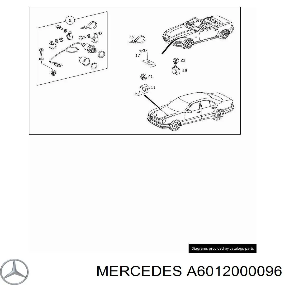 A6012000096 Mercedes