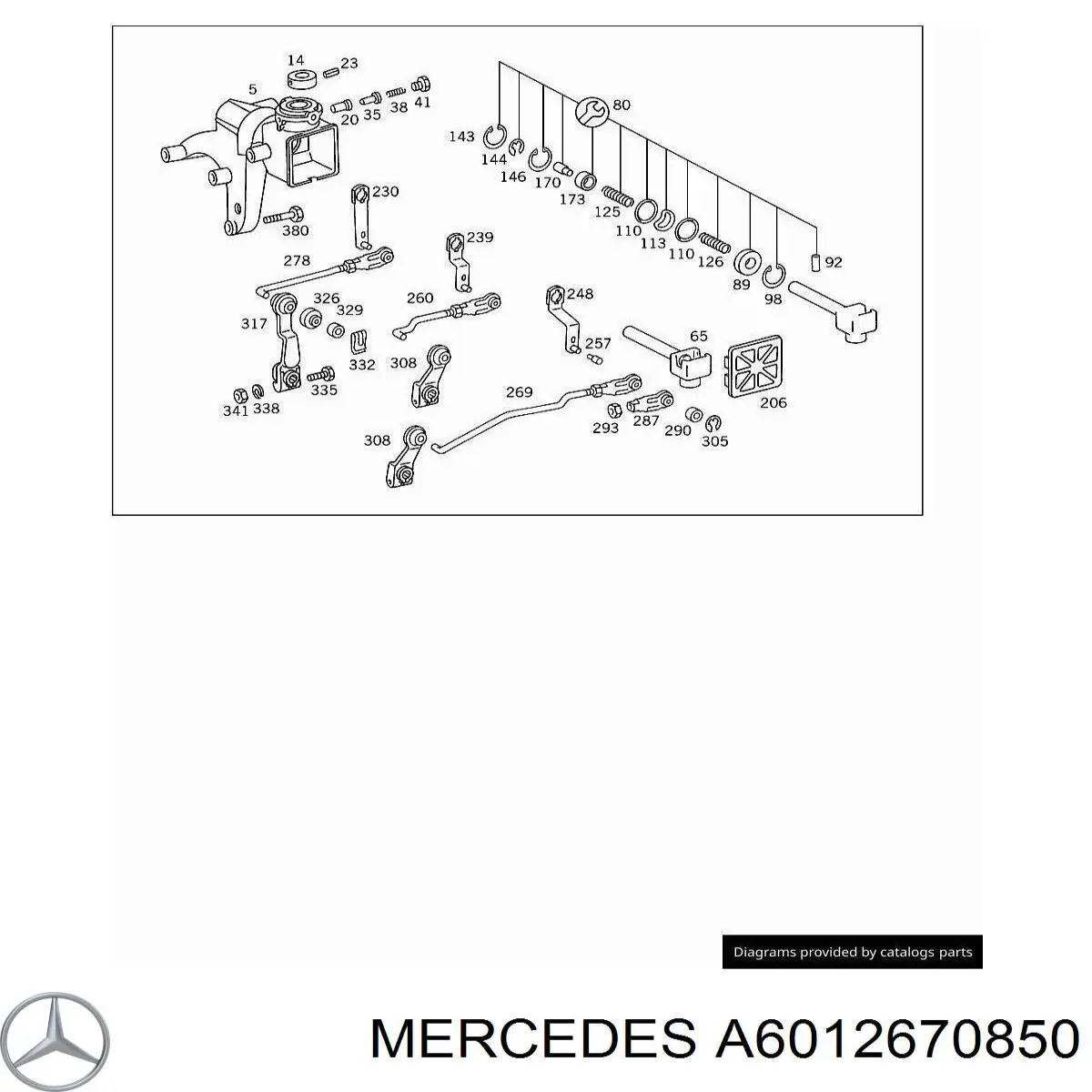 A6012670850 Mercedes