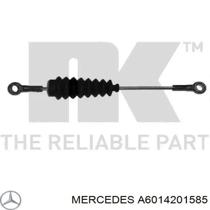 Comprar A6014201585 Mercedes Cable de freno de estacionamiento delantero