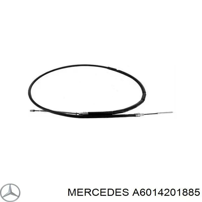 A6014201885 Mercedes cable de freno de mano intermedio