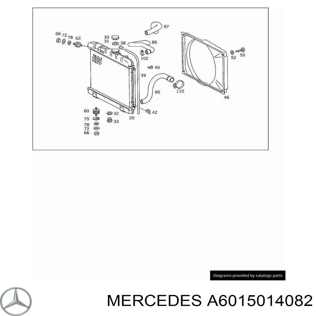 A6015014082 Mercedes 