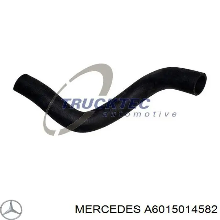 Manguera inferior del radiador Mercedes A6015014582 precio, desde 11,77 EUR