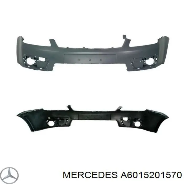 Paragolpes A6015200170 Mercedes