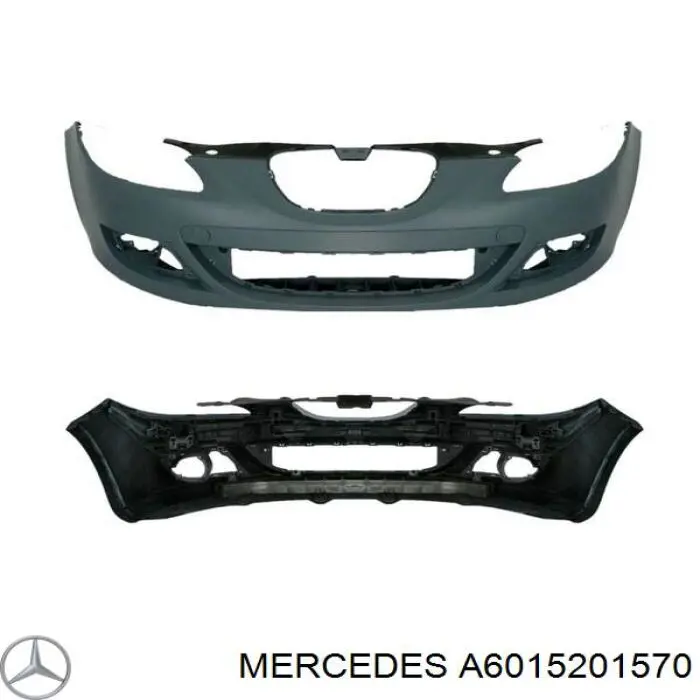 Parachoques delantero Mercedes A6015200170 precio, desde 100,81 EUR