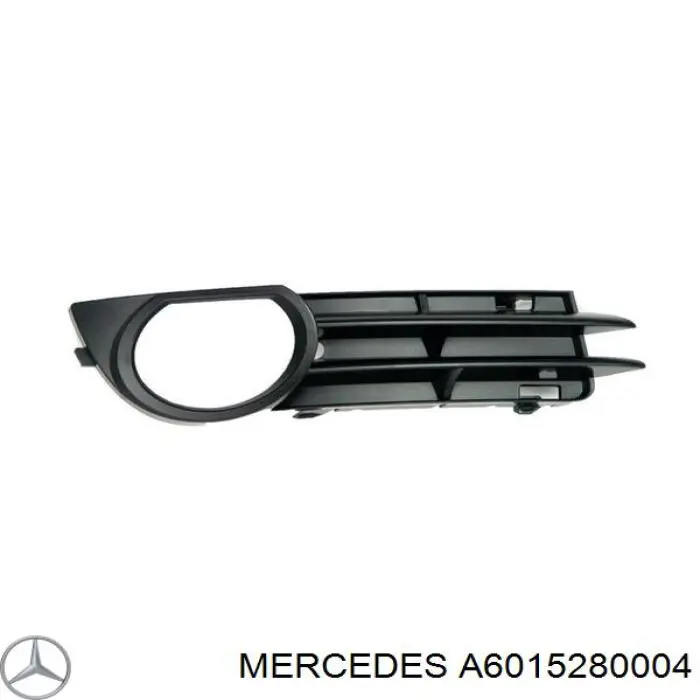 A6015280004 Mercedes Rejilla, parachoques delantero