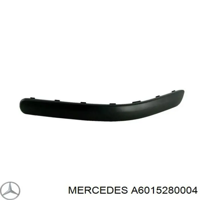 Rejilla del parachoques delantero Mercedes A6015280004 precio, desde 22,72 EUR