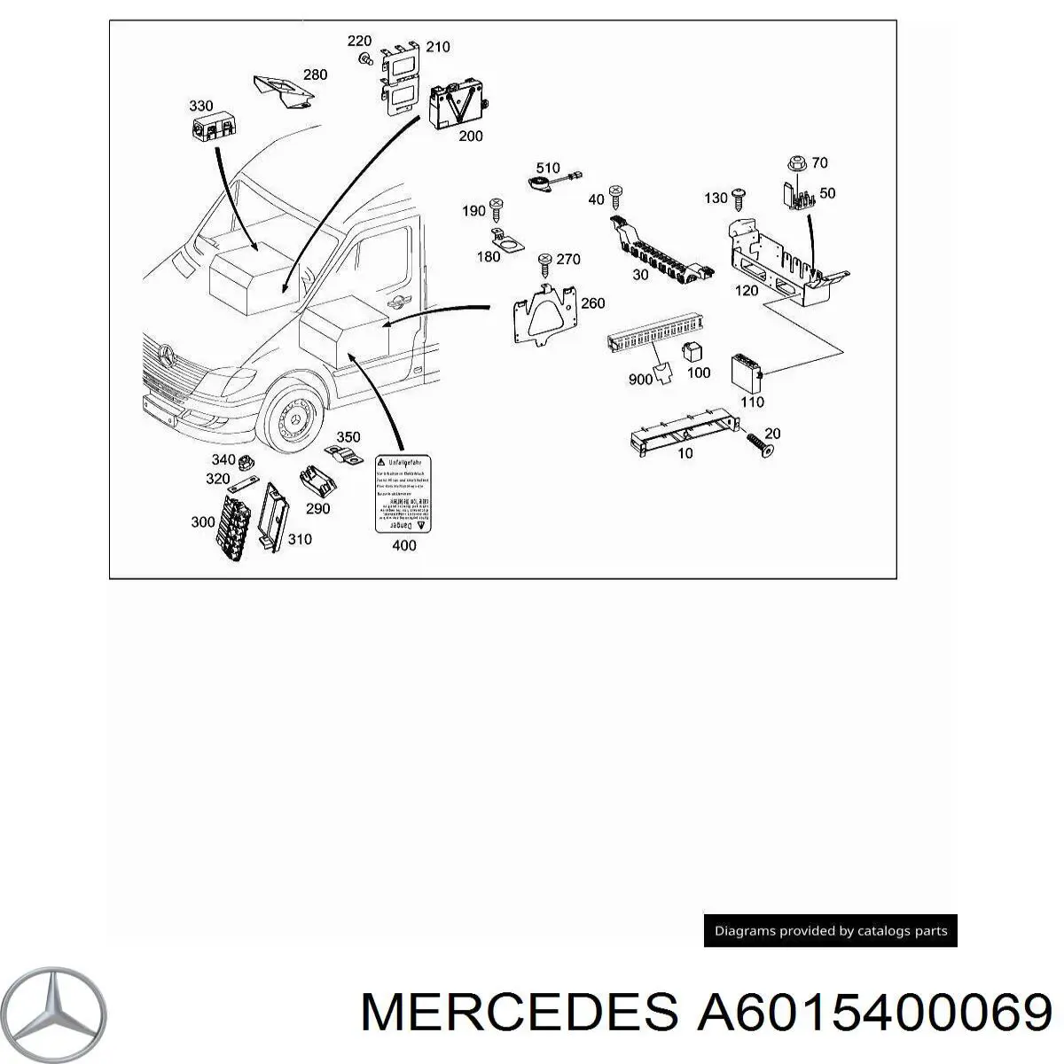 6015400069 Mercedes