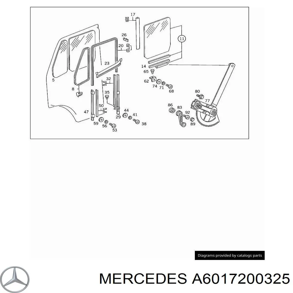 A6017200325 Mercedes 