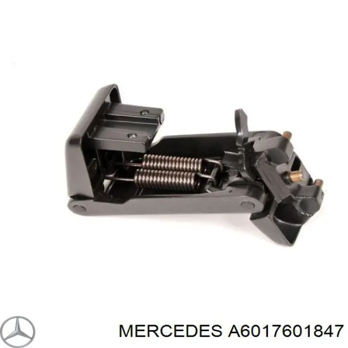 Guía rodillo, puerta corrediza, derecho central para Mercedes 100 (631)