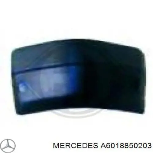 Parachoques trasero, parte izquierda Mercedes A6018850203 precio, desde 14,63 EUR