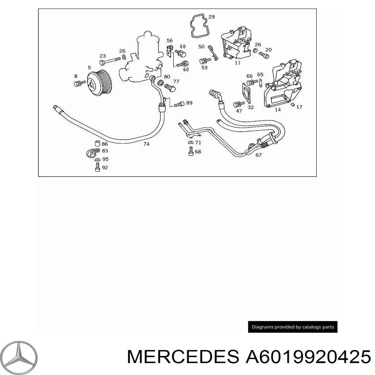  Mercedes A0009924925 precio, desde 1,00 EUR