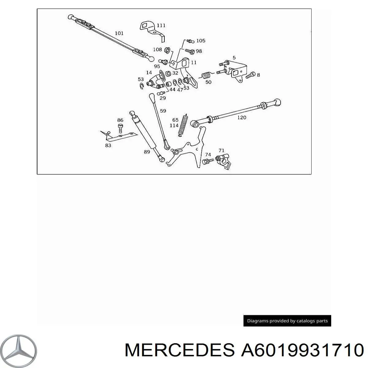 A6019931710 Mercedes