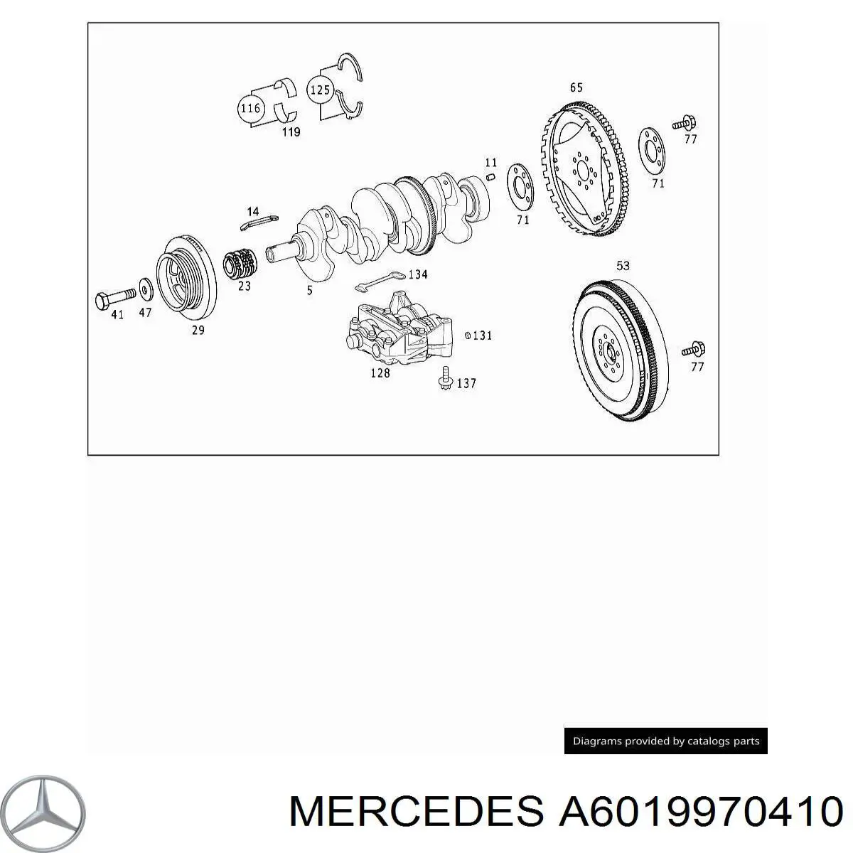  Mercedes A6019970410 precio, desde 4,84 EUR