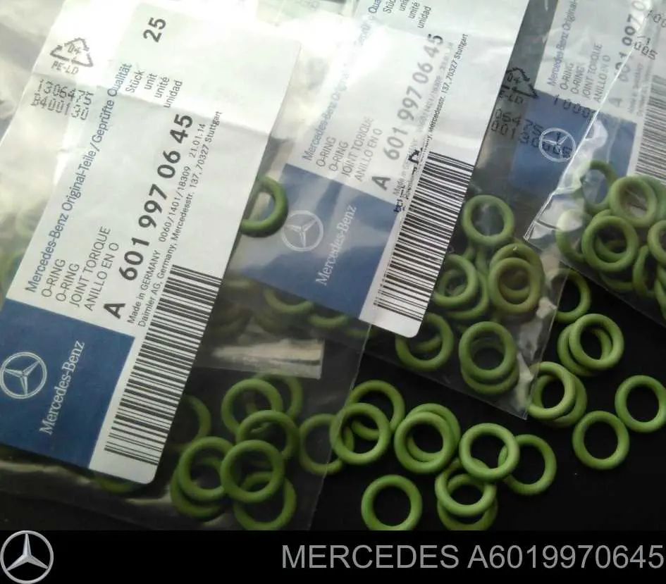 A6019970645 Mercedes anillo de sellado de tubería de combustible