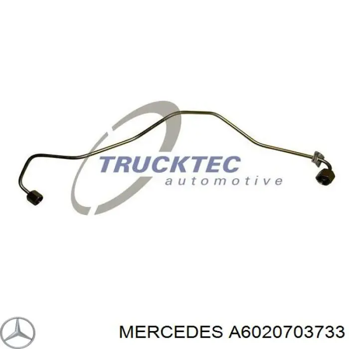 Tubería de combustible, sistema inyección, cilindro 1 Mercedes A6020703733 precio, desde 19,05 EUR