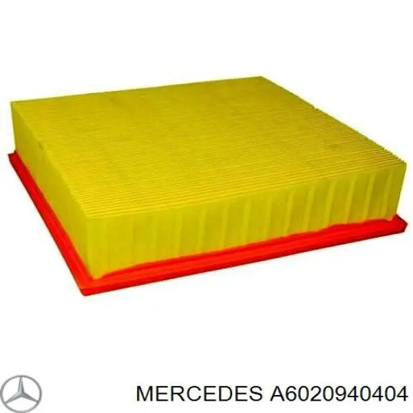 El filtro de aire Mercedes A6020940404 precio, desde 9,36 EUR
