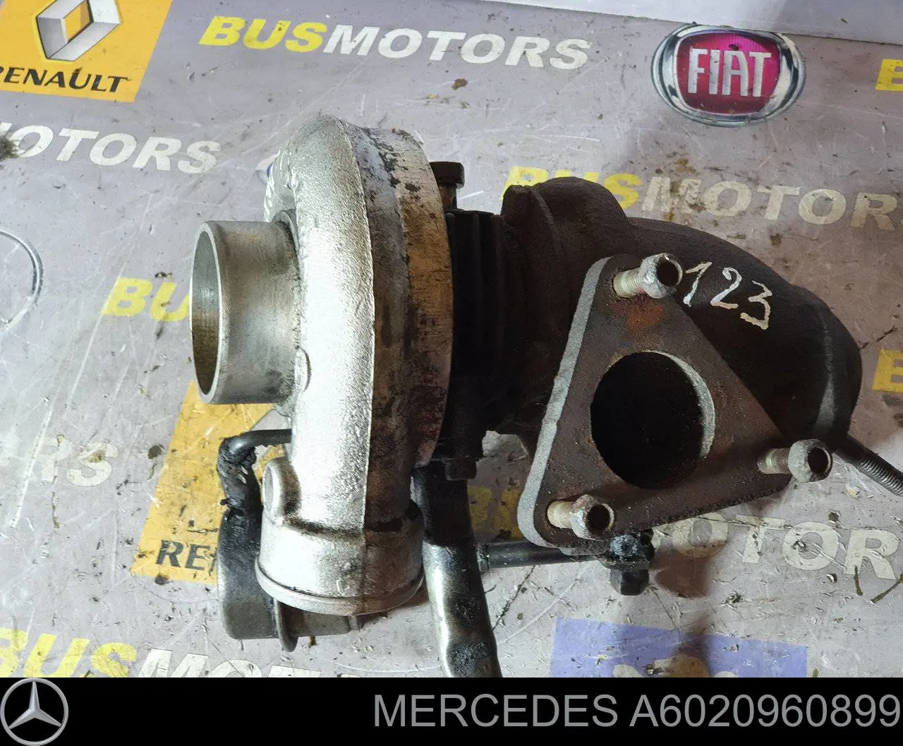 Turbocompresor Mercedes A6020960899 precio, desde 344,12 EUR