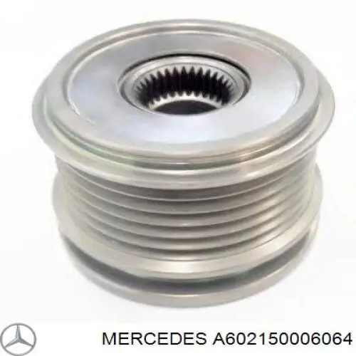 A602150006064 Mercedes polea alternador
