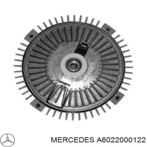 A6022000122 Mercedes embrague, ventilador del radiador