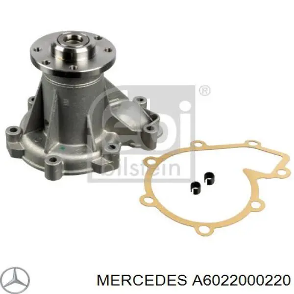 A6022000220 Mercedes bomba de agua