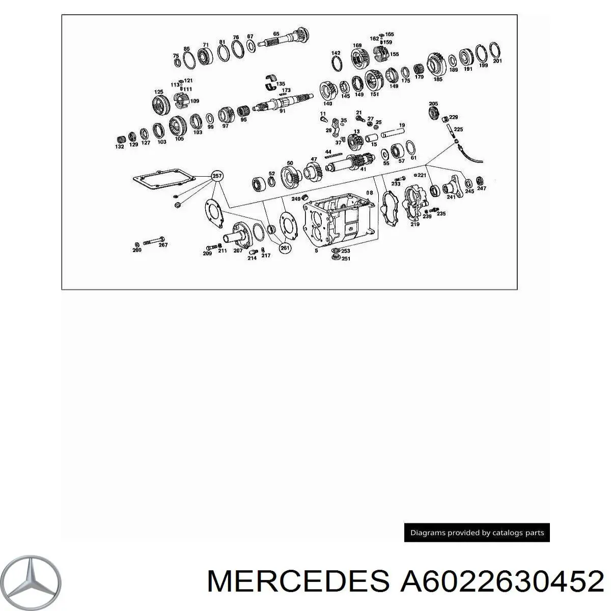A6022630452 Mercedes 