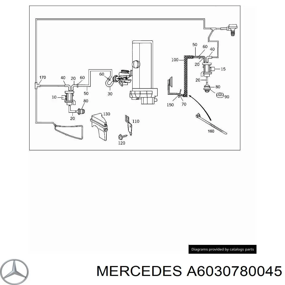  Mercedes A6030780045 precio, desde 14,54 EUR