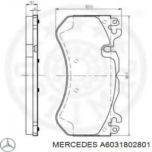 Bomba De Aceite A6031802801 Mercedes
