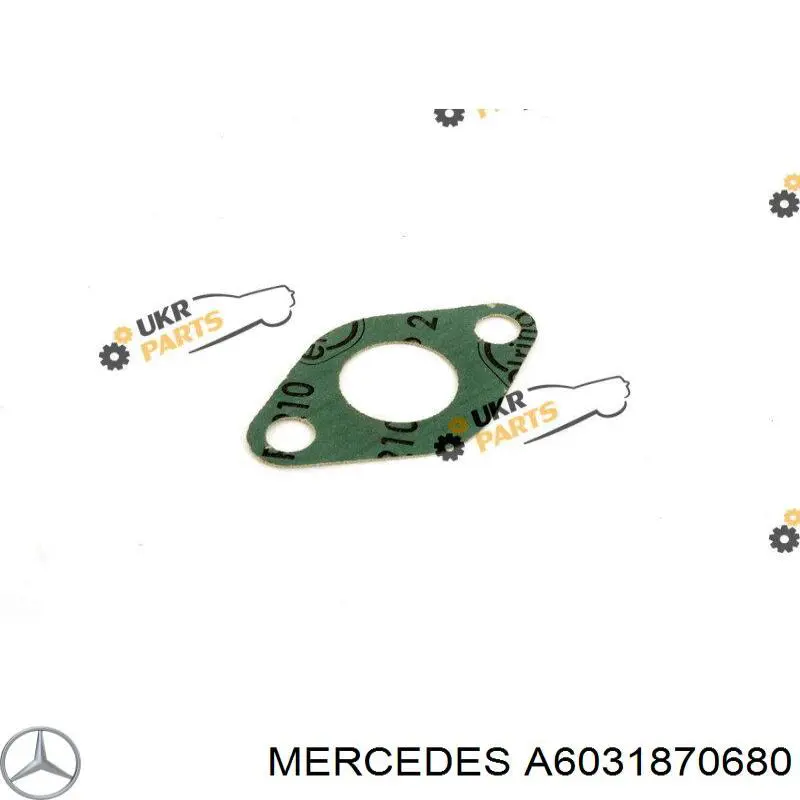 A6031870680 Mercedes junta de manguera de drenaje de aceite de turbina