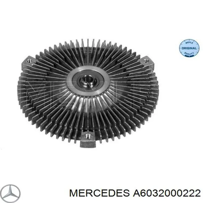 A6032000222 Mercedes embrague, ventilador del radiador