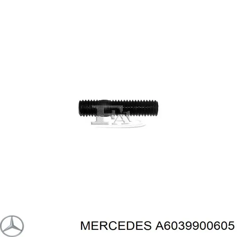 Comprar A6039900605 Mercedes Perno (espárrago) de fijación de la turbina