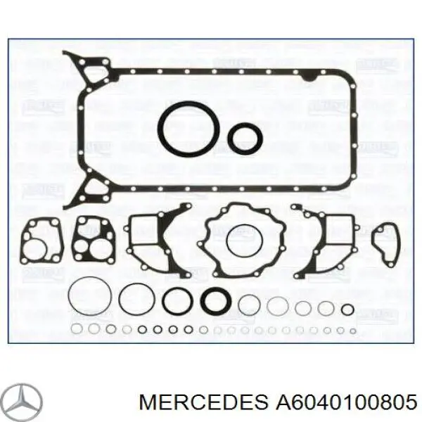 A6040100805 Mercedes juego completo de juntas, motor, inferior