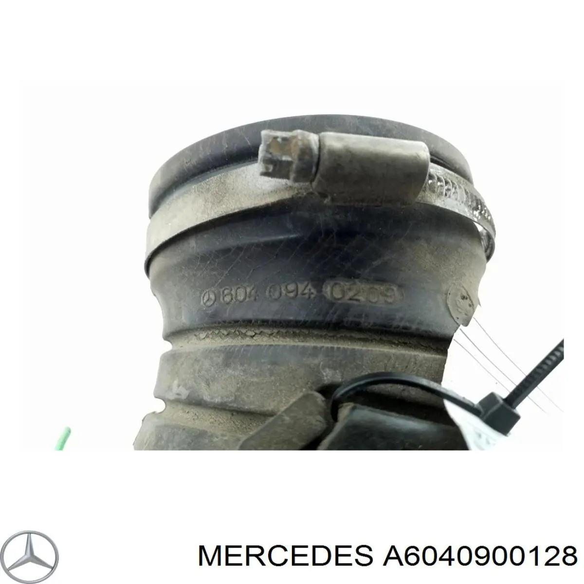 A6040900128 Mercedes tubo flexible de aspiración, salida del filtro de aire