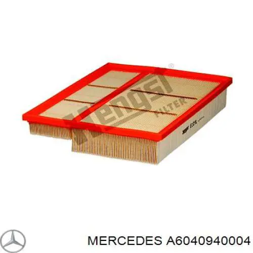 El filtro de aire Mercedes A6040940004 precio, desde 10,36 EUR