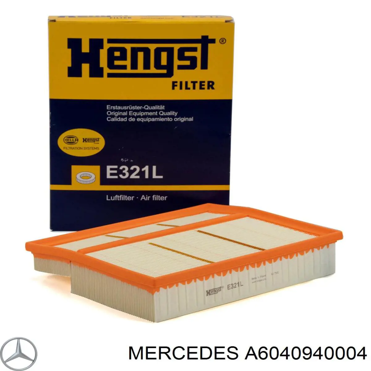 Filtro de aire A6040940004 Mercedes