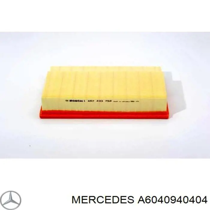 A6040940404 Mercedes filtro de aire