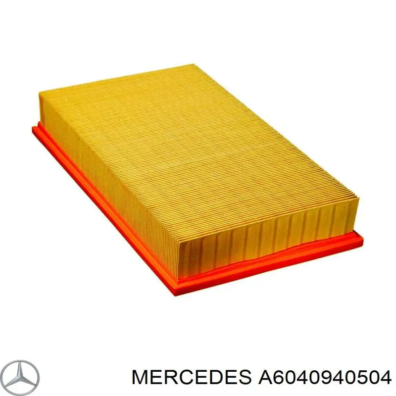 A6040940504 Mercedes filtro de aire